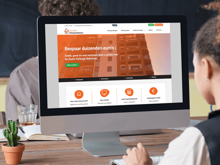 De gratis verkoopmakelaars