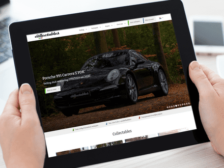 Auto veilingsite bouwen